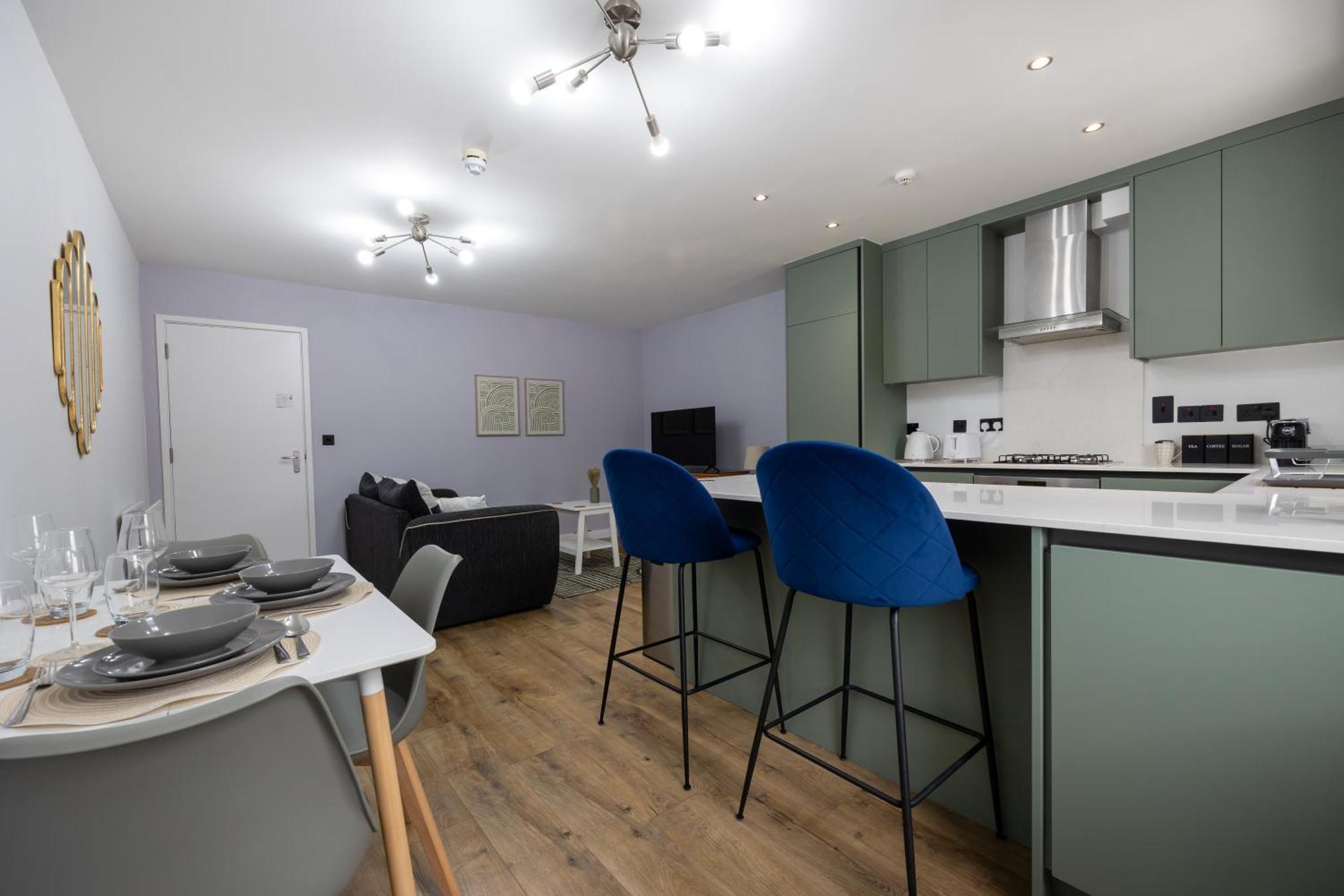 Апартаменты Stunning 3Br, Free Parking, Near Town Center, Long Term Discoun Ридинг Экстерьер фото